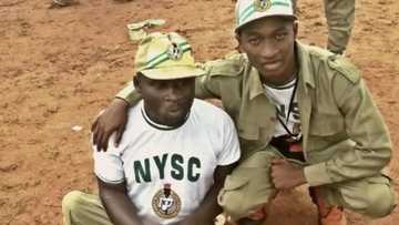 Reactions as inspiring photograph of physically challenged Nigerian corps member in Abia camp surfaces