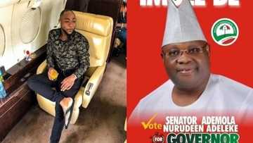Davido congratulates uncle Ademola Adeleke for winning Osun PDP governorship ticket