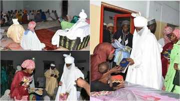 Mata masu yoyon fitsari sun samu tagomashi daga Sarki Muhammadu Sunusi II (Hotuna)