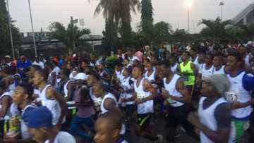 Photonews: See what happened to these athletes at the first Lagos City Marathon