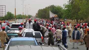 Kwankwasiyya: Dinbin Jama'a sun yi lale da zuwan Kwankwaso Garin Sokoto