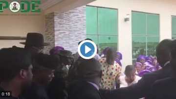 See how Osinbajo was received in Goodluck Jonathan’s home state (video)