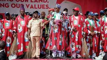 24 powerful things Buhari said in Ekiti at Fayemi's campaign