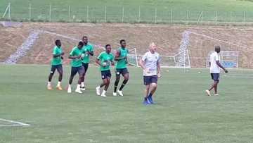 Super Eagles players train hard ahead of their last pre World Cup friendly against Czech Republic (photos)