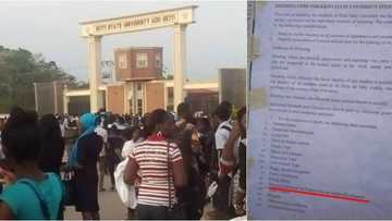 Slippers PROHIBITED: This Ekiti State University new dress code for students is too HILARIOUS (see full list)