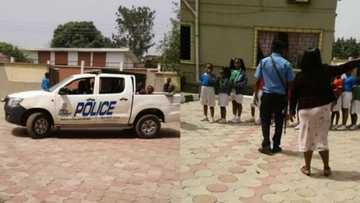 Primary school pupils arrested for not doing assignments, school shut down (photos)