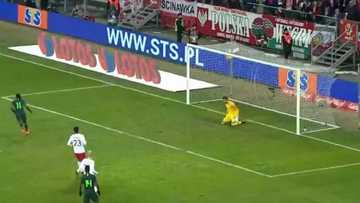 Victor Moses scores as Nigeria defeat Poland in front of their home fans