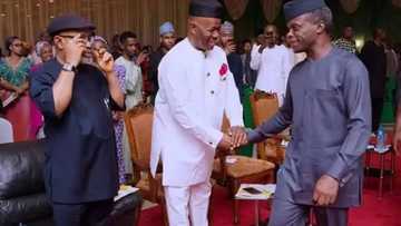 Masu Canja sheka: Osinbajo sunyi wata ganawa da Akpabio a Villa