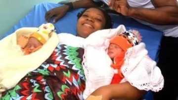 Popular Nigerian reality show winner and gospel singer welcomes twin babies, she got married in 2016 (photo)