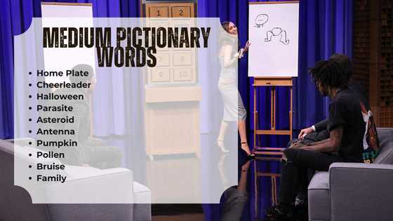 Problems Pictionary 490+ Pictionary ideas: easy, medium and hard ideas for every category ...