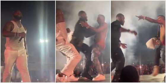 “Davido Nearly Punched the Guy”: Scary Moment Male Fan Charged at ...
