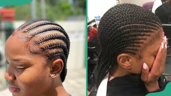 Corn Rows Back Style 25 straight-back cornrows ideas and how to style them - Legit.ng