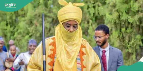 BREAKING: New Emir, Sanusi Arrives Kano Govt House to Receive ...