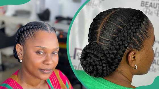40 trendy cornrows braids to rock as a protective style - Legit.ng