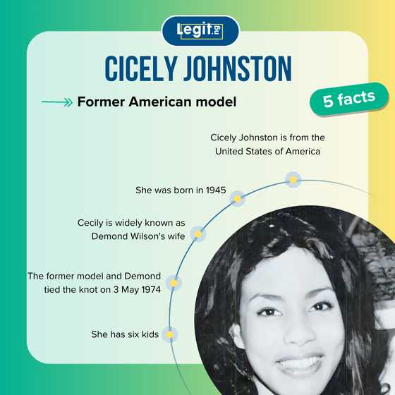 Cicely Johnston’s biography: Where is Demond Wilson's wife now? - Legit.ng