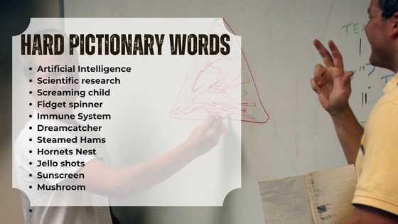 490+ Pictionary ideas: easy, medium and hard ideas for every category ...