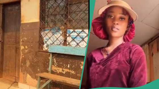 “She go beyond to make her parent happy”: Lady transforms her mother’s house into nice building
