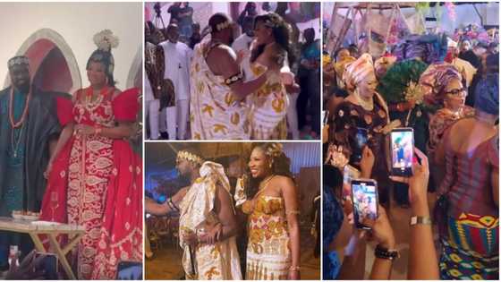 Kemi Adetiba: 2baba, Sola Sobowale, other top celebs storm filmmaker’s star-studded wedding, videos go viral