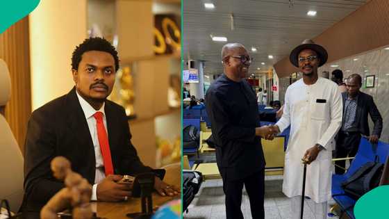 Blord meets with Peter Obi amid legal battle with VDM, opens up on what they discussed