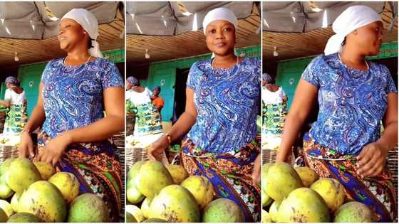 "I want to take you out on a date": Mango seller with perfect shape uses waist to dance, video goes viral