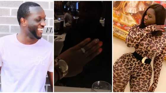 Princess Shyngle re-announces engagement to fiance Frederic Badji months after calling it quits (photos, video)