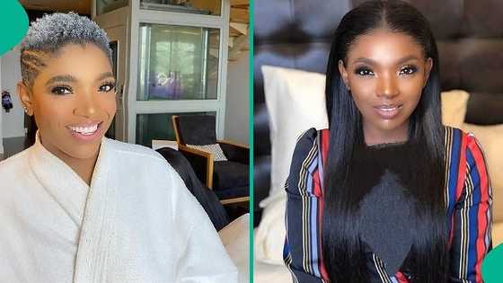 Lady who recently saw 2Baba's ex-wife Annie 'Idibia' posts rare observation about her in video