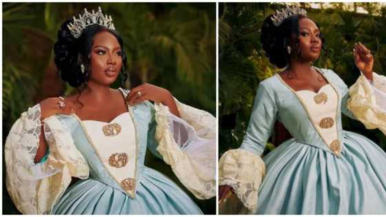 Actress Adebimpe Adedimeji is a stunning princess for her birthday in Victorian dress
