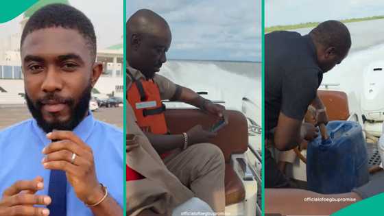 Man who went with Obi Cubana to Warri festival via boat shares moment they almost got stuck on river