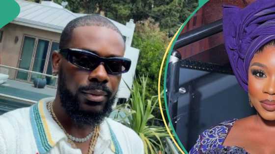 “Wumi Toriola is my fave”: Singer Adekunle Gold declares as he watches actress’ movie, video trends