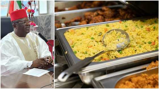 Caterer lands in trouble for serving ‘poor quality’ food at Xmas party as Nigerian governor orders police arrest
