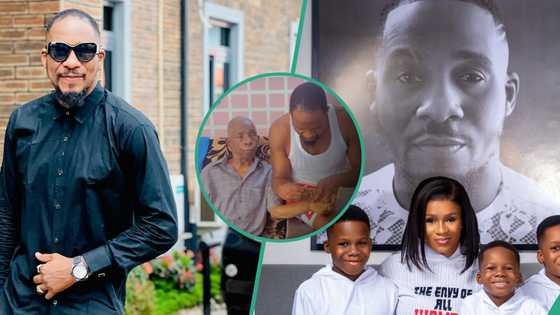Late Jnr Pope's widow pens emotional tribute after losing father-in-law, hubby within a year