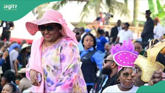 Adon da Aisha Buhari ta caba a bikin al'adun Kalaba ya ja hankali