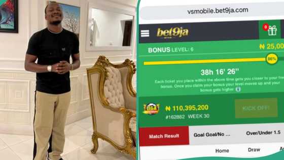 "Within 24 hours": Bet9ja breaks silence after Nigerian man wins N110 million in less than two days