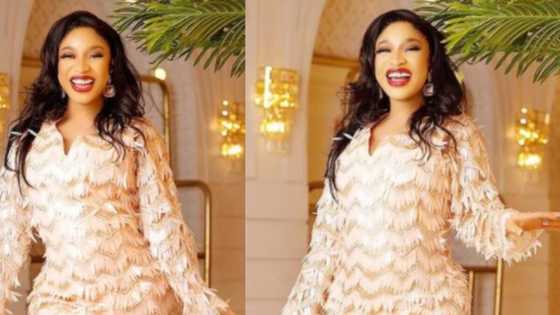 Celebrity fashion: Nollywood star Tonto Dikeh ready for year 2022 as she rocks stylish garb