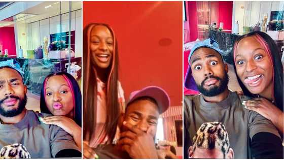 "Na your turn": DJ Cuppy and Super Eagles' Dennis Emmanuel spark relationship rumours as pics & video trend