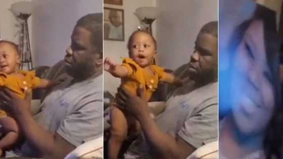 "She misses her": Little girl sees late mum's burial photo, recognises her and screams in heartbreaking video