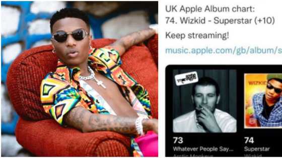 Na we blow am: Fans react as Wizkid’s Superstar album enters top 100 on UK Apple Music 10yrs after its release