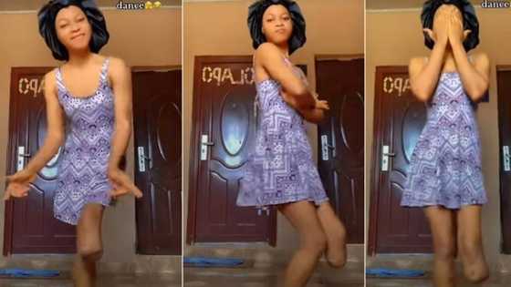 "You are beautiful": Girl with 1 leg rocks short gown to dance sweetly in room, video stuns many