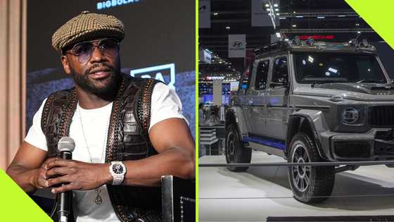 Floyd "Money" Mayweather unveils his nearly half a million Brabus G-Wagon 'Toy' in flashy video