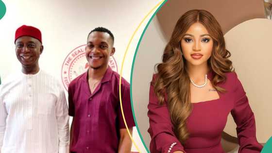 Ned Nwoko’s PA breaks silence on his alleged crisis with Regina Daniels; fans react: "E never start"