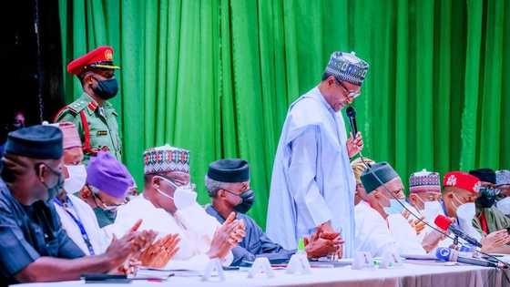 Winning secret: Buhari finally reveals what APC did to defeat PDP in 2015 in video