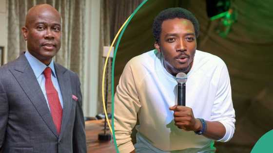 Old video of Bovi celebrating Herbert Wigwe for his input to Nigeria's financial sector trends: "A maverick"
