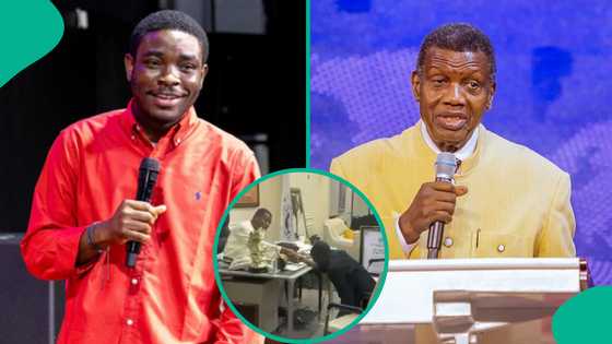 Rare encounter between Adeboye 'Daddy GO' and Pastor Dolapo Lawal trends