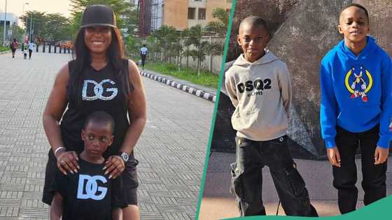 Nigerians brutally drag Linda Ikeji for giving son her surname: "Na your papa you born for?