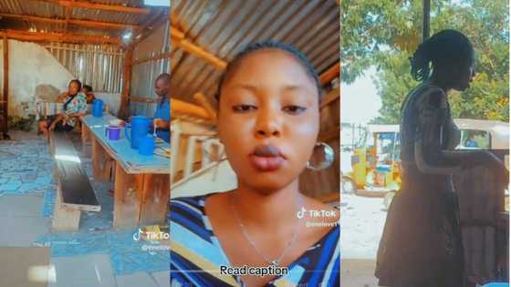 "Highly Favoured": Nigerian lady praises mum for raising with profits from her small restaurant