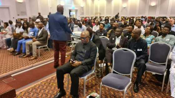 Man who benefitted from Peter Obi's financial grant meets Labour Party candidate in Rome