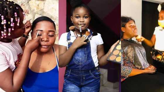 Nelissa Attiogbe: 10-year-old makeup artist making waves in beauty industry; 13 photos and videos of her works