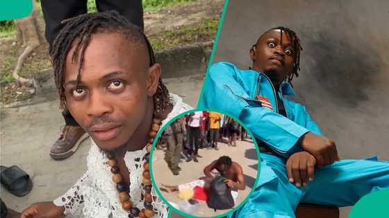 Skit maker who acted mad man and was labelled ‘Yahoo Boy’ begs for help: "My family is troubled now”