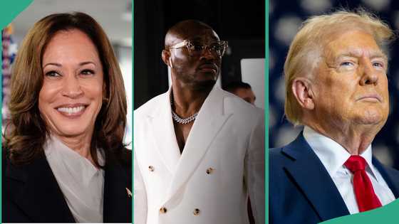 US election 2024: Trump reacts as Nigerian-American boxer Kamaru Usman dumps Harris, endorses him