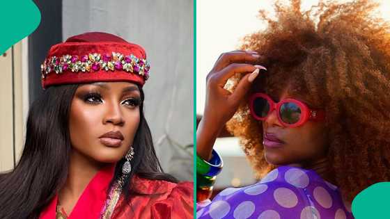 Omotola Jalade opens up about rumoured beef with Genevieve Nnaji: "We were like Wizkid and Davido"